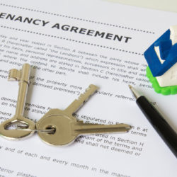 Signing tenancy agreement