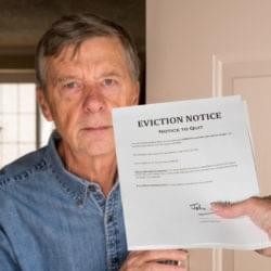 Serving an eviction notice