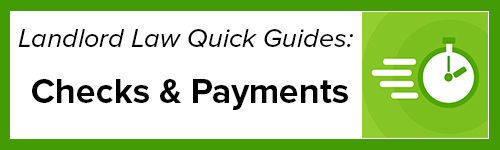 Checks and Payments Quick Guide