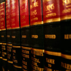 Law books